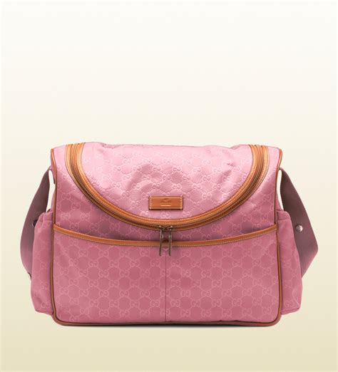 gucci pink bag guccissima